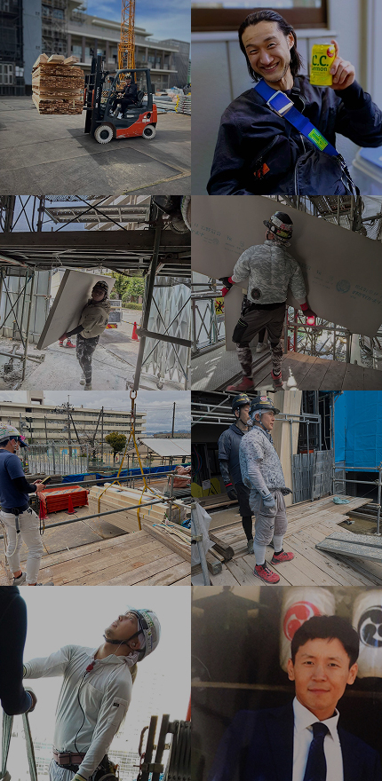 資材搬入のスペシャリスト Material Carrying Specialist